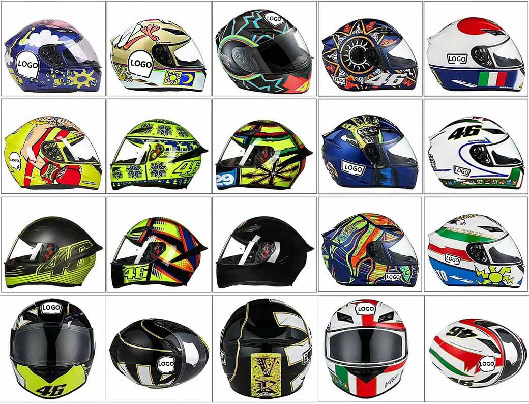 Customized motorcycle helmets,Wholesale Full Face Motorcycle Helmet Safety Motocross Motorbike ABS Helmets